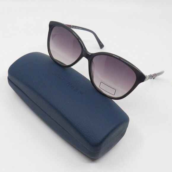 Cole Haan New CH7071 014 Black/Grey Gradient Sunglasses - Picture 1 of 8